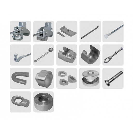 RINGNUT HD-ST M18X1.5 ZINC PLATED SET 496528