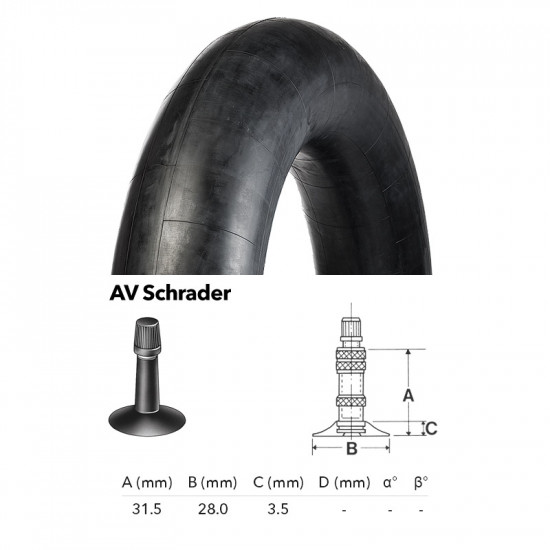 24x1 3/8 Deli AV Schrader