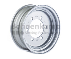 11.00X38 (-) 8/199/250 Ø24 ET125 BLACK RAL9005 KRKZ ONE PART 40-3107010-A